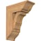 Ekena Millwork Balboa Traditional Smooth Bracket w/ Offset Brace, Western Red Cedar, 7 1/2"W x 18"D x 22"H BKT0806X18X22BOA01SWR - alternate 1
